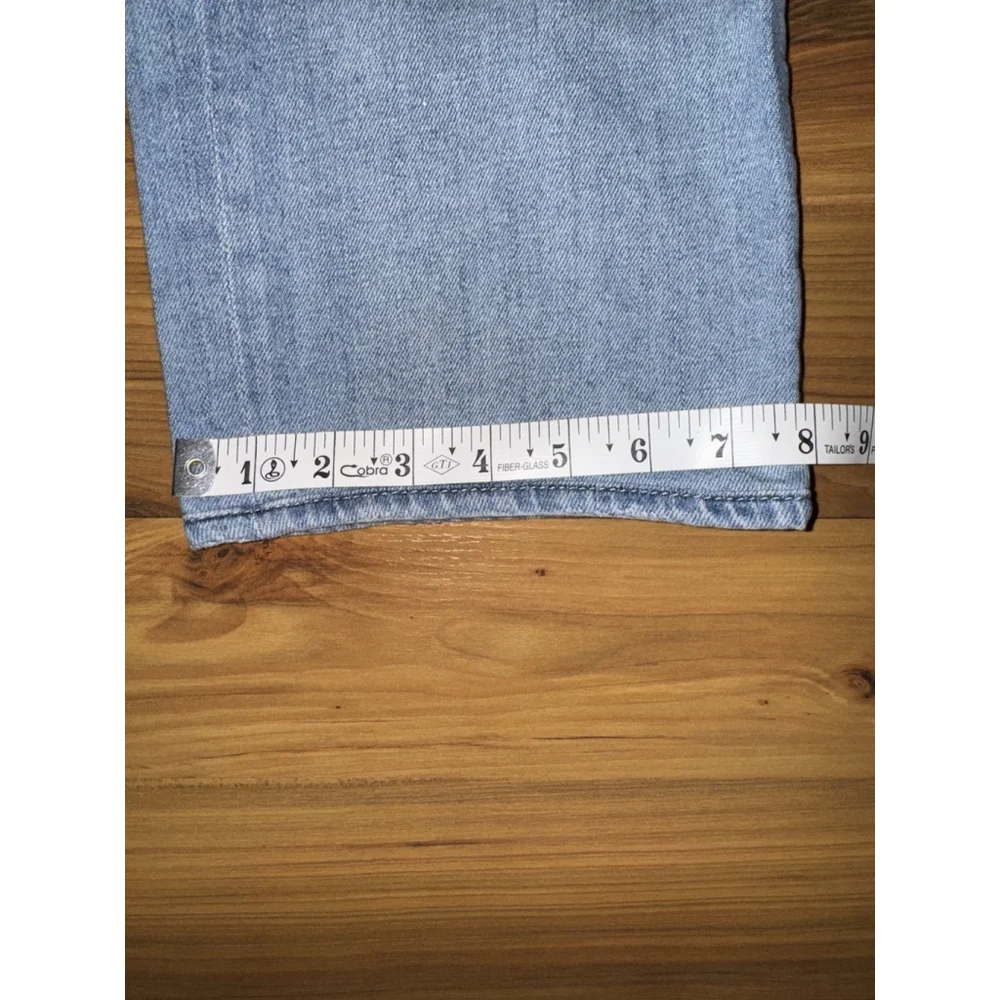AG Adriano Goldschmied Everett Slim Straight Jeans Mens 38R Light Wash Soft - Picture 8 of 11